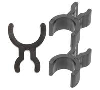 Générique Lot de 3 Pinces à Stylo Corne Française Noires en Abs