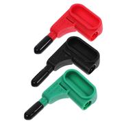 Générique Lot de 3 Sondes de Test Magnétiques 4Mm Fiches Bananes Connexion Rapide sans Soudure Couleurs Rouge Noir et Vert Compatibles Multimètre pour Mesures Précises et Tests