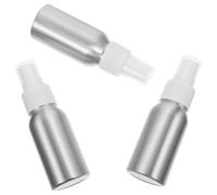 Générique Lot de 3 Vaporisateurs D'amers pour Cocktails en Aluminium 50 ML Pulvérisateur Blanc 24r, Flacons Rechargeables Légers et Compacts pour Bar et Usage Maison, Spray Précis