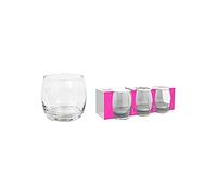 Générique Lot de 3 Verres à jus empilables 32,5 cl