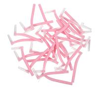 Générique Lot de 30 Brosses Interdentaires Coudées en Nylon et Acier Inoxydable, Taille Mini, Forme Étroite pour Nettoyer les Espaces Entre Dents et Appareil Orthodontique, pour Voyage