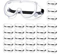 Générique Lot de 30 lunettes de sécurité transparentes for laboratoire - Sur-lunettes de protection anti-buée for hommes et femmes