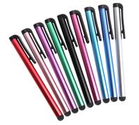 Générique Lot de 30 Stylets Capacitifs Créatifs pour Écran Tactile Couleurs Assorties Compatibles Téléphones et Tablettes Stylet Fin et Léger pour Prise de Notes Dessin et Navigation