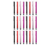 Générique Lot de 36 Stylets Capacitifs Domestiques pour Écran Tactile, Résistants aux Rayures, en Aluminium et Plastique, Compatibles Tablettes et Smartphones Couleur Couleur Aléatoire