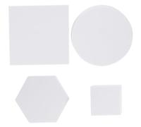 Générique Lot de 4 Accessoires Photo Cubiques en Mousse Blanche, Cubes Légers et Faciles à Nettoyer, pour Photos de Fleurs et Cosmétiques en Intérieur