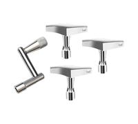 Générique Lot de 4 Clés de Batterie à Mouvement Continu Standard pour Percussions et Batterie Jazz