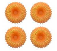 Générique Lot de 4 Couronnes de Cire fondante parfumée pour brûle-Parfum - Citrouille Merveilleuse - Durée brulage 8 Heures Environ par Fondant - Cire de Soja - Parfum de Grasse