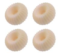 Générique Lot de 4 Fondants de Cire parfumés Noix de Coco - 8 grammes pièce - Environ 8h de Combustion par Fondant - Parfum d'intérieur