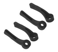 Générique Lot de 4 Leviers de Tondeuse à Cheveux Noirs Compatibles Modèles 8148/8591, Levier de Réglage Précis pour Tondeuse de Barbier, Accessoire de Réparation Solide pour Usage