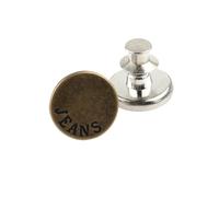 Générique Lot de 4 ou 8 épingles à Boutons réglables for Jeans, raidisseurs de Taille for Pantalons, sans Couture, Accessoires for vêtements(20,4pcs)