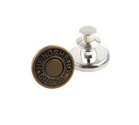 Générique Lot de 4 ou 8 épingles à Boutons réglables for Jeans, raidisseurs de Taille for Pantalons, sans Couture, Accessoires for vêtements(19,8pcs)