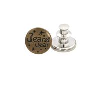 Générique Lot de 4 ou 8 épingles à Boutons réglables for Jeans, raidisseurs de Taille for Pantalons, sans Couture, Accessoires for vêtements(11,4pcs)