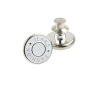 Générique Lot de 4 ou 8 épingles à Boutons réglables for Jeans, raidisseurs de Taille for Pantalons, sans Couture, Accessoires for vêtements(14,4pcs)