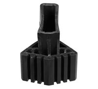 Générique Lot de 4 Patins Antidérapants Multifonctionnels pour Échelle Pliable D’Éventail Protections de Pieds Noires Élastiques Accessoires de Sécurité pour Usage Domestique Protection