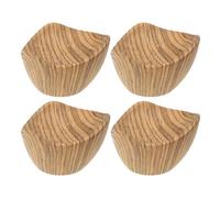 Générique Lot de 4 Poignées en Bakélite pour Couvercles de Casseroles et Poêles, Installation Facile et Prise en Main Confortable, Accessoires Universels Cuisine
