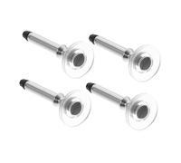 Générique Lot de 4 Pointes de Stylet pour Écran Tactile Universelles Ventouse Compatibles Tablettes et Smartphones Fournitures D’Usage Quotidien pour Dessin et Prise de Notes
