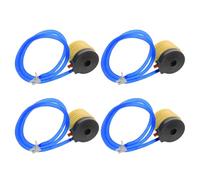 Générique Lot de 4 Pompes à Pied Portables en Plastique pour Matelas Gonflable et Ballons, Résistantes et Légères, pour Plage et Camping
