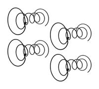 Générique Lot de 4 Ressorts Hélicoïdaux de Rechange pour Matelas 175 Mm Ressorts de Tension en Acier Inoxydable pour Réparation Canapé, Fauteuil Inclinable et Meubles, Usage Domestique
