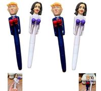 Générique (Lot de 4) Stylo de boxe ludique, stylo à bille interactif anti-stress, stylo de boxe créatif et interactif, cadeau