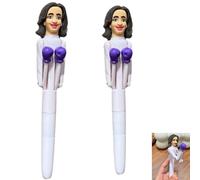 Générique (Lot de 4) Stylo de boxe ludique, stylo à bille interactif anti-stress, stylo de boxe créatif et interactif, cadeau