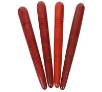 Générique Lot de 4 Stylos D'acupression en Bois Naturel de Palissandre, Bâtons de Massage Manuels pour Points de Déclenchement, Légers et Portables, Outil de Soin pour Jambes, Dos,