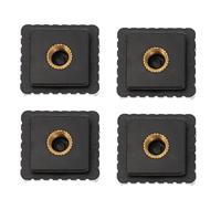 Générique Lot de 4 Supports de Griffe Porte-Accessoires pour Appareil Photo Filetage 1/4 Pouce Adaptateurs pour Flash et Lampe LED Compatibles Cages et Poignées Fixation Rapide pour