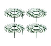 Générique Lot de 4 Supports pour Fraisiers Grimpants en Plastique Vert Tuteurs pour Plantes Grimpantes Jardinière Balcon et Jardin Outil de Jardinage Résistant à L’Humidité Support