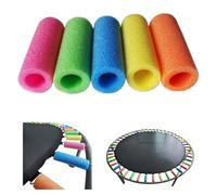 Générique Lot de 5/10/15/20 Housses De Ressorts pour Trampoline, Manchons en Mousse pour Poteaux De Trampoline, Housses De Poteaux étanches - Rembourrage De Protection en Mousse De Rechange(5pcs)