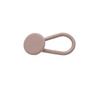 Générique Lot de 5/10/20 rallonges de Taille Flexibles for Pantalons, 10 mm/15 mm/18 mm, for Jeans, for Femmes et Hommes, for Jupes, Jeans de Grossesse(Khaki L 18mm,5pcs)