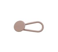 Générique Lot de 5/10/20 rallonges de Taille Flexibles for Pantalons, 10 mm/15 mm/18 mm, for Jeans, for Femmes et Hommes, for Jupes, Jeans de Grossesse(Khaki M 15mm,5pcs)