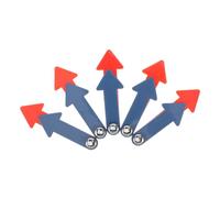 Générique Lot De 5 Aiguilles D'horloge en Plastique pour Garçon Et Filles Kit De Bricolage Éducatif Rotative pour Projets Scolaires Remplacement D'aiguilles D'horloge Accessoires D'horloge pour DIY