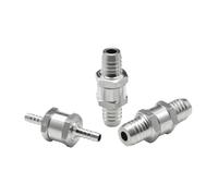 Générique Lot de 5 clapets anti-retour de carburant en alliage d'aluminium, 6 mm, 8 mm, 10 mm, 12 mm, 14 mm, 16 mm, for carburateur(8MM X 5pcs)