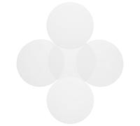 Générique Lot de 5 Diffuseurs Ronds en Acrylique 16 Cm Anti-éblouissement pour Plafonnier Led, Cache-luminaire et Panneau de Diffusion de Lumière pour Éclairage Doux Intérieur