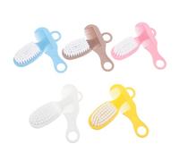Générique Lot De 5 Kits De Soins Pour Bébé Peigne De Peigne Pour Cuir Chevelu Peigne De Toilettage Pour Enfants Peigne Pour Nouveau-Né Kit De Soins Et De Toilettage Pour Bébé Fille