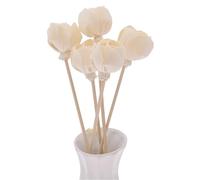 Générique Lot de 5 ou 6 bâtons roseaux en rotin, sans feu, for diffuseur parfums, décoration d'intérieur pour Cuisine,Bain,Salon(5PC Set 6)