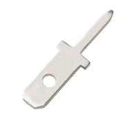 Générique Lot de 50/100 cosses à souder PCB à Ressort, 2,8 mm d'épaisseur, Une Patte, Feuille de soudage, 50/100 pièces(Thickness 0.5MM,Quantity 50pcs)