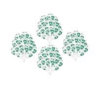 Générique Lot De 50 Ballons Décoratifs En Latex À Motif Feuille Verte Jaune Pour Décoration D'Enfants Fête Mariage Anniversaire Doré Rose Assortis