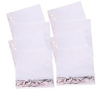 Générique Lot de 50 Serviettes de Banquet Jetables en Papier 3 Couches Épaisses Couleur Rose Doré Serviettes de Table pour Réception de Mariage et Fête Décorations Élégantes pour