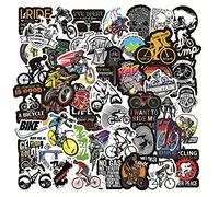 Générique Lot de 50 Stickers Autocollants thème Cyclisme, vélo, vélo Cross, Rider.