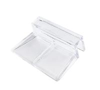 Générique Lot de 6 Clips Acryliques pour Couvercle de Vitre D'aquarium, Support Antidérapant Transparent pour Accessoires Aquarium
