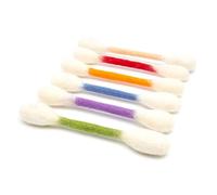 Générique Lot De 6 Coton Tampons Chat Jouets, Tige GéAnt,Un Jouet à MâCher Durable Qui Nettoie Les Dents, IdéAl pour Les Chats D'IntéRieur pour Les Amoureux des Chats (15x2cm)