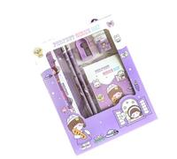 Générique Lot de 6 Crayons de Dessin animé Capybara - Cadeau de Papeterie Anime - Cartoon Stationery Set - Kawaii - Gomme et Taille-Crayon - Fournitures de Papeterie pour Enfants et étudiants