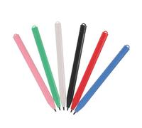 Générique Lot de 6 Crayons pour Tablette Légers en Plastique Contrôle Tactile Haute Sensibilité, Stylet pour Tablette D'écriture Adapté Tableau Blanc Plusieurs Styles