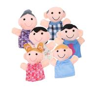 Générique Lot De 6 Marionnettes À Main Familiales pour Marionnettes Théâtre De Marionnettes Marionnettes pour Bébés Marionnettes Familiales Petites Marionnettes Famille De