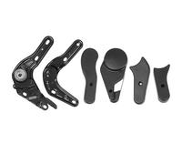 Générique Lot de 6 Régulateurs d'angle pour Chaise de Jeu en Fer et Plastique, Accessoires Robustes pour Réglage Multi-Angle, Compatibles Fauteuils E-Sport Noirs