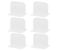 Générique Lot de 6 Stabilisateurs Antidérapants pour Barrière de Parc Bébé Accessoires sans Perçage Fixation Murale Sécurisée Protection Sol Anti-Glisse pour Espace Jeu Intérieur