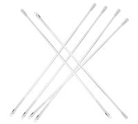 Générique Lot de 6 Tiges de Traction Transparentes 48 Cm pour Stores Vénitiens et Rideaux à Persiennes, Accessoires de Tringle à Rideaux sans Perçage, Baguettes de Store Crochet