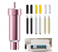 Générique Lot de 7 Lame de Rechange et Boîtier pour Cricut Maker, Lames Pointe Fine 30° 45° 60° Deep Cut Cricut, pour Machines de Découpe Créative, Compatibles avec Explore Air 2 3 Maker Maker 3, DIY