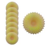 Générique Lot de 8 Couronnes de Cire fondante parfumée pour brûle-Parfum - Fleur de tiaré - Durée brulage 8 Heures Environ par Fondant - Cire de Soja - Parfum de Grasse