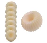 Générique Lot de 8 Fondants de Cire parfumés Noix de Coco - 8 grammes par Fondant - Environ 8h de Combustion par Fondant - Parfum d'intérieur